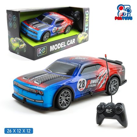 سيارة سباق ريموت كنترول مع إضاءة LED دودج تشالنجر (Dodge Challenger)